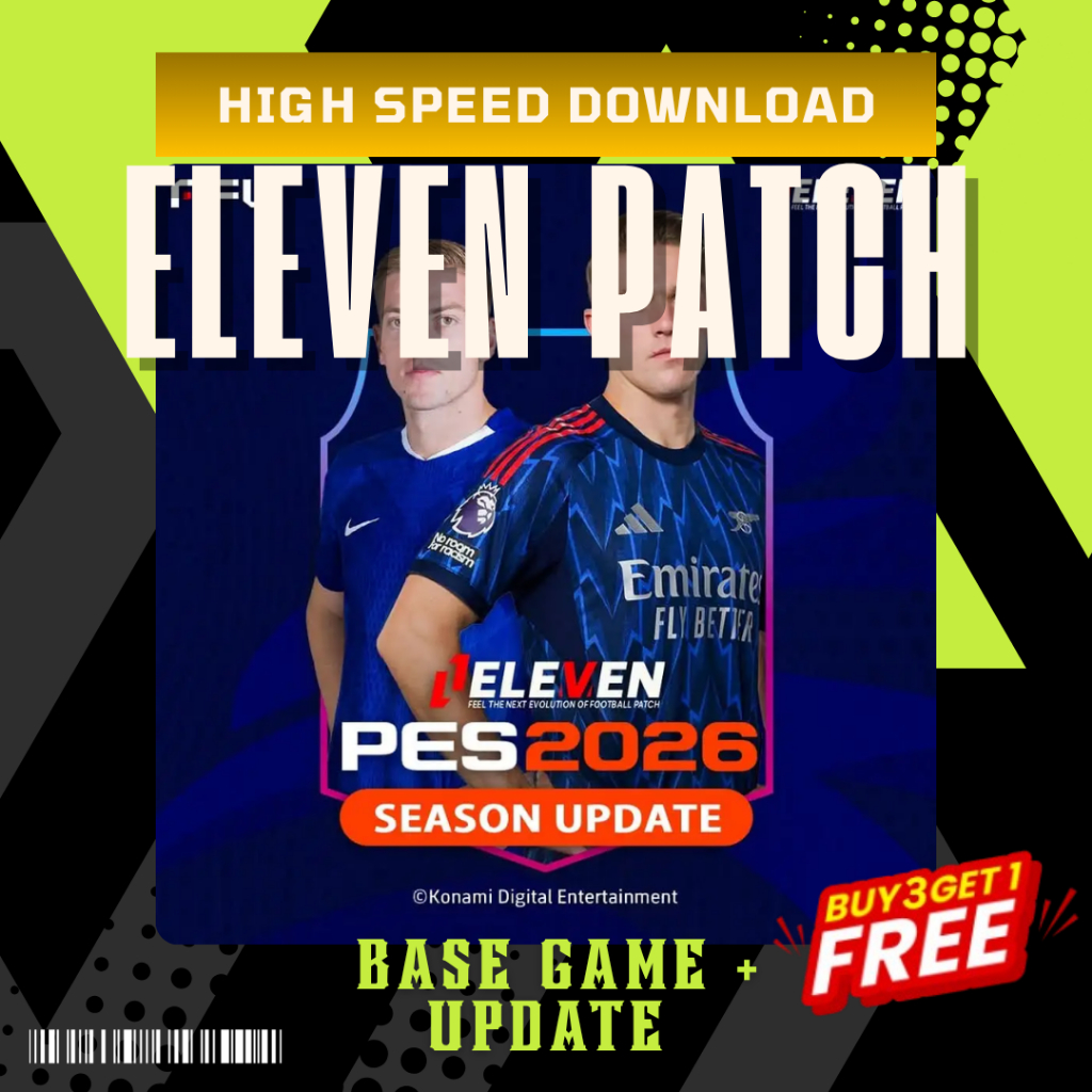 EFOOTBALL PES 2026 PS4 HEN – Eleven Patch Summer Edition | Full Update Terbaru
