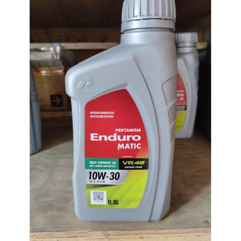 Oli Pertamina Enduro Matic 4T 10W-30 0,8 Liter