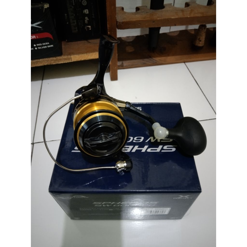 reel shimano spheros sw6000pg