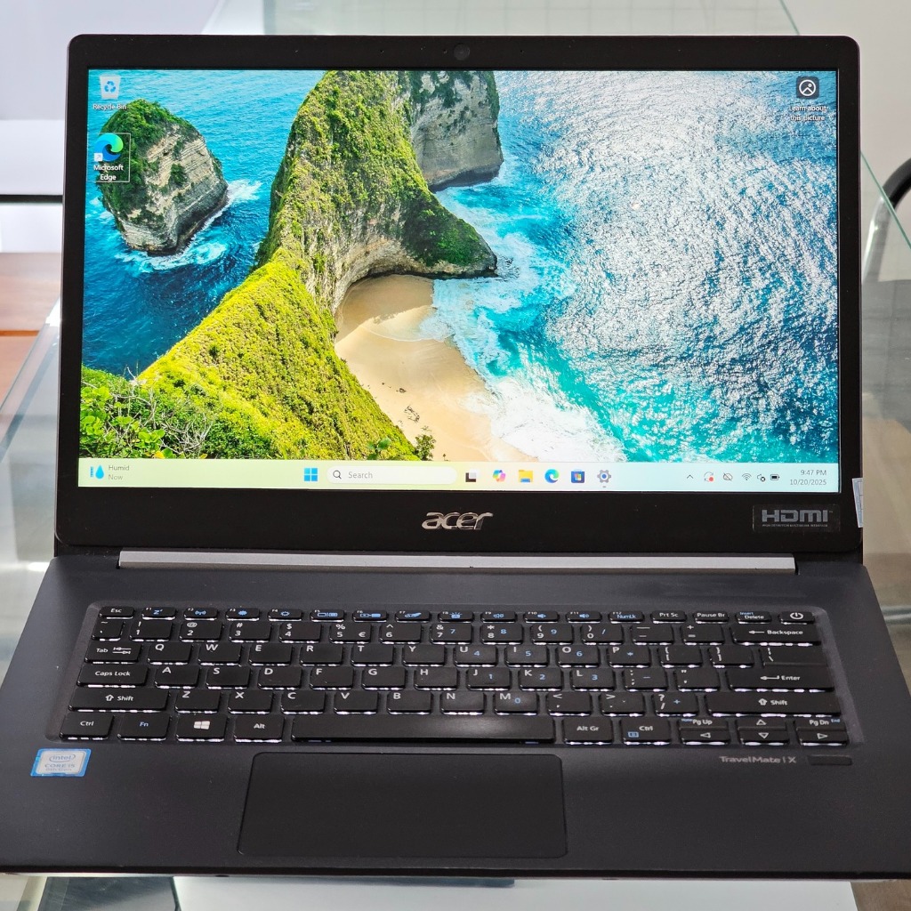 ACER Travelmate X514-51T core i5 Ram 8 GB SSD 256 Gb Touchscreen Ultra Slim Super Ringan Premium bis