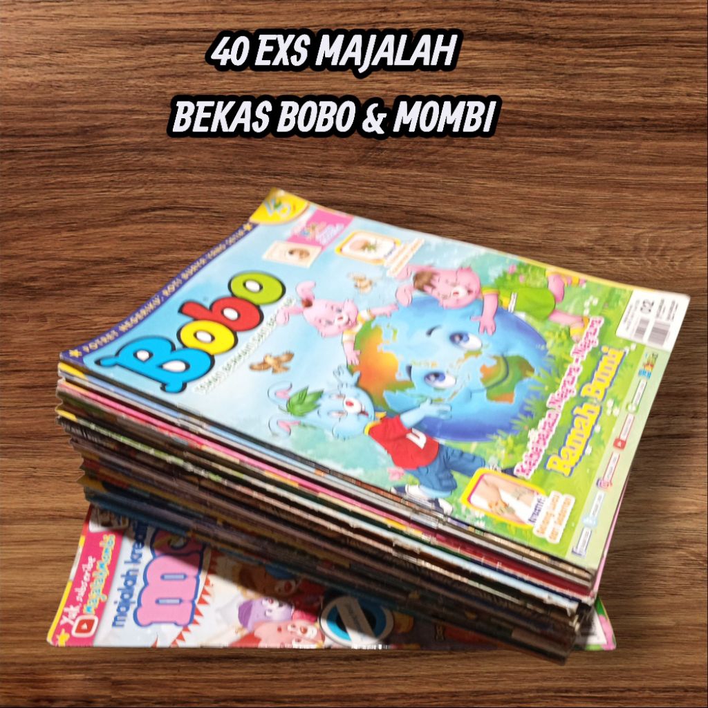 4O EXS MAJALAH BEKAS BOBO & MOMBI(BM)