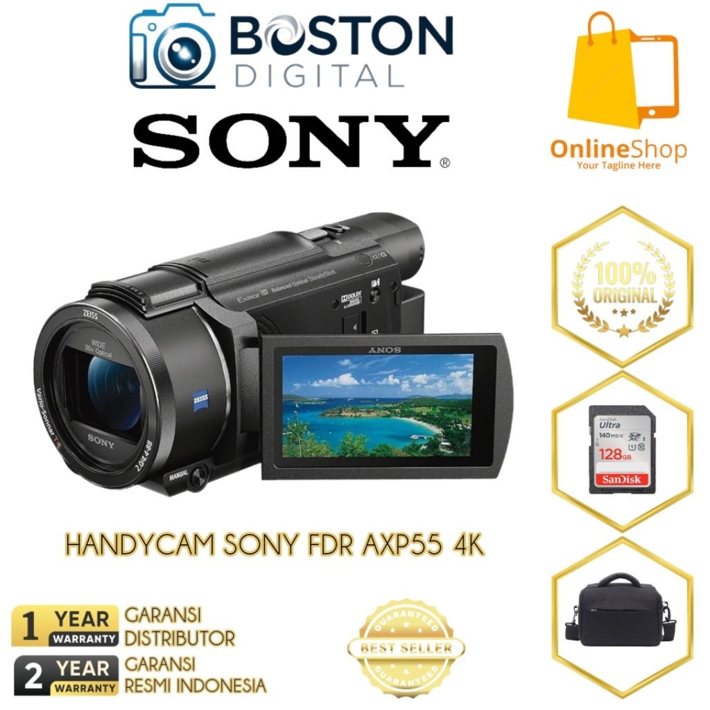 HANDYCAM SONY FDR AXP55 4K / SONY FDR-AXP55 4K