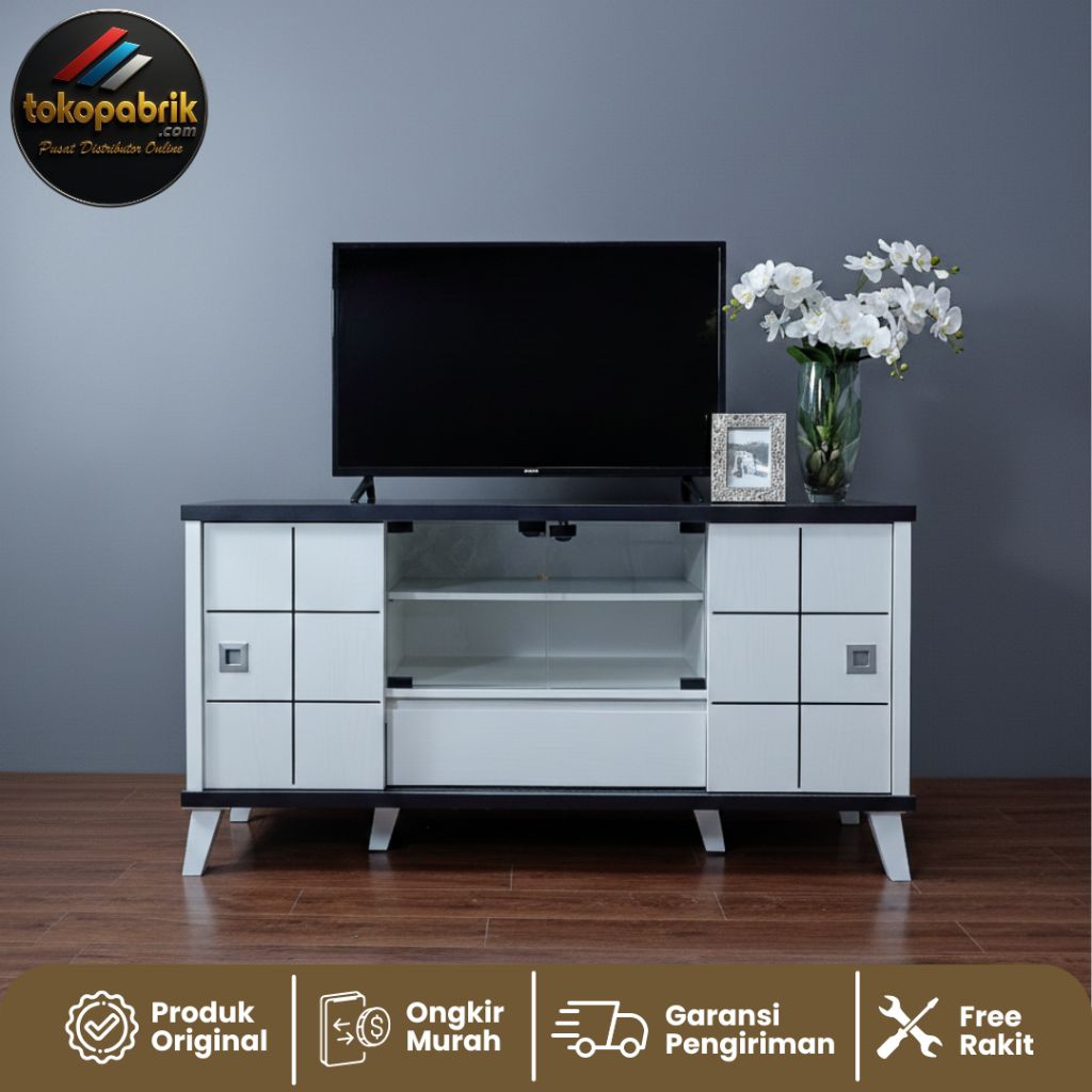 Rak TV Minimalis Modern / Meja TV  / Bufet TV Murah Majalengka Cirebon Tasik Tegal