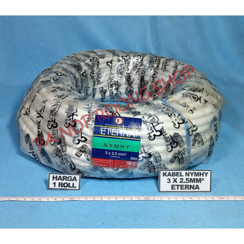 KABEL NYMHY /NYYHY (SERABUT) 3 X 2.5 ETERNA 1 ROLL