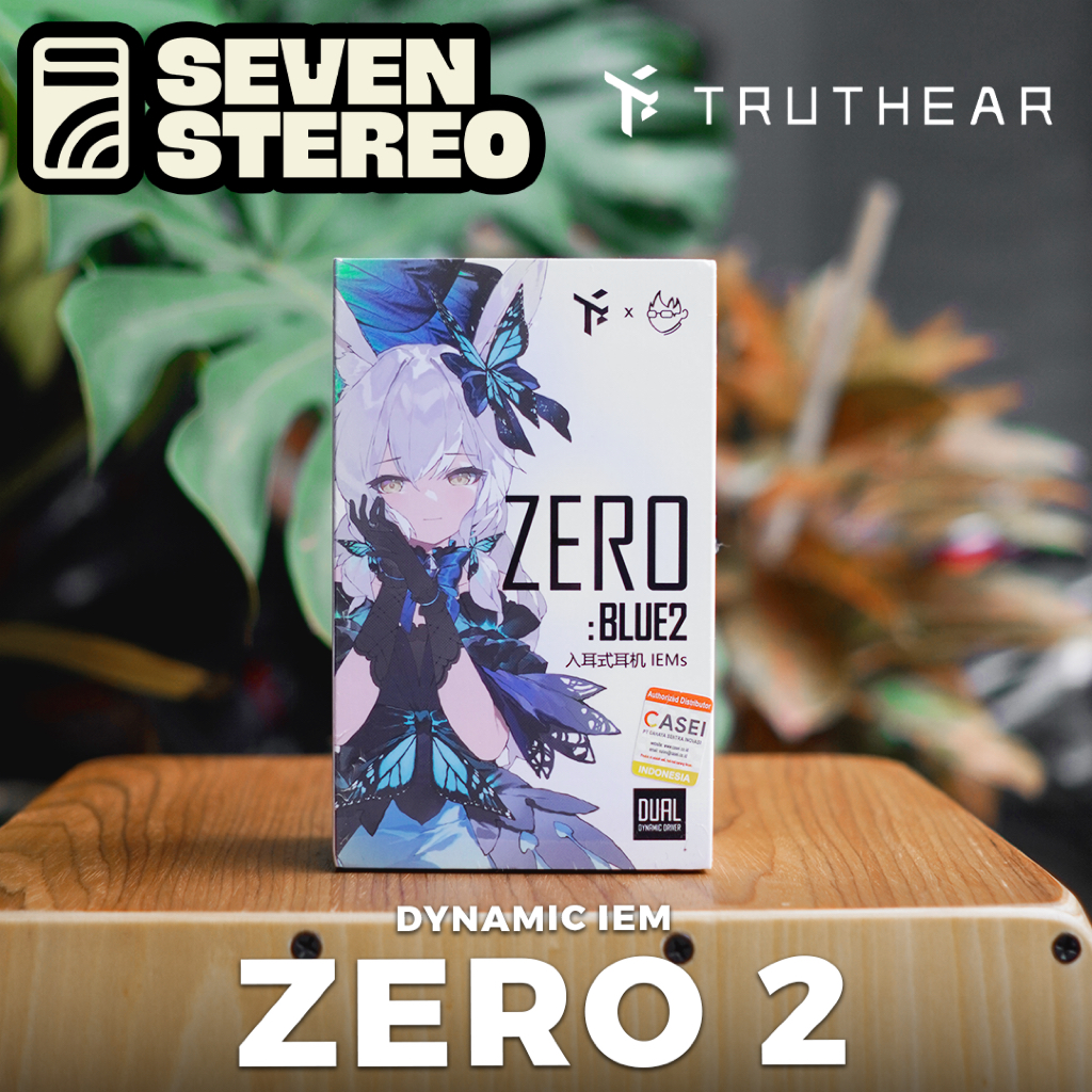 Truthear x Crinacle Zero:BLUE 2 / Zero Blue 2DD In Ear Monitor Earphone - Truthear ZERO