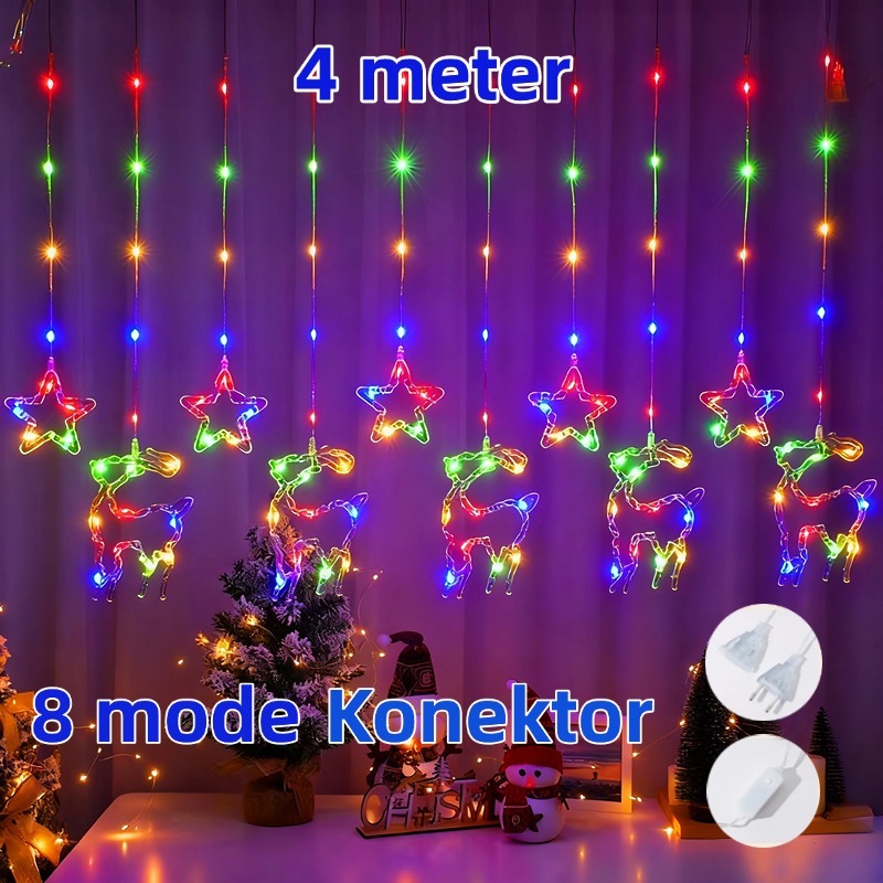 Lampu Kelap Kelip Favorit Kelap Kelip Estetik Keren Hiasan Kamar Stylish Hiasan Natal Hadiah Spesial