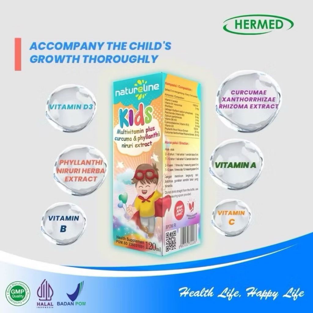 Naturline Multivitamin kids