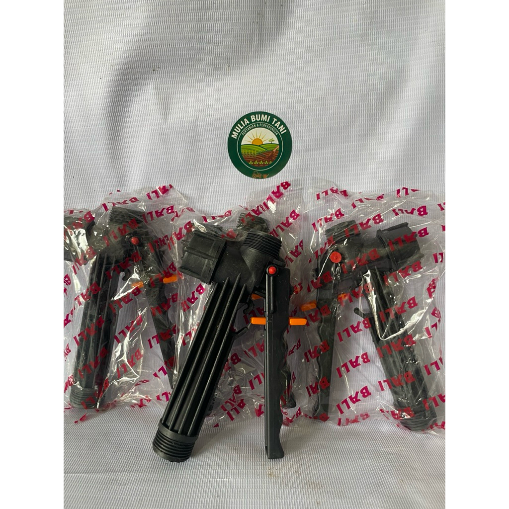 Sparepart Shut off stop kran pompa hama atau gagang handle warna hitam pompa tangki SOLO