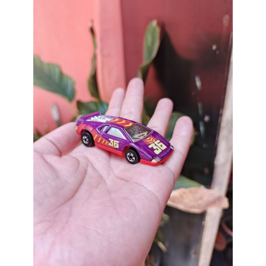 Diecast Hot Wheels Cap Blastin' Jet Threat 1991 Hotwheels Loose Vintage