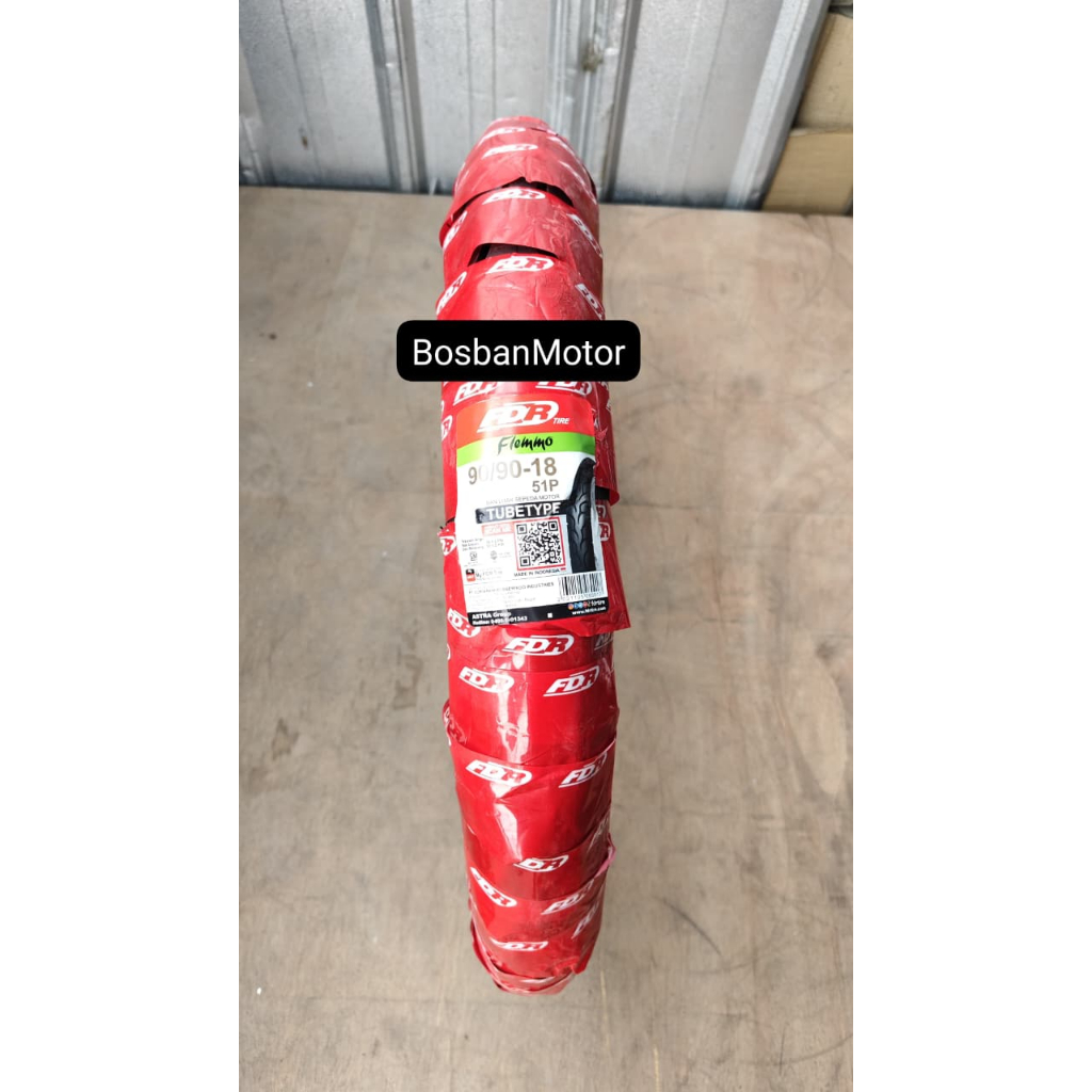 BAN FLEMMO  90/90-18 TUBETYPE / BAN FLEMMO NO TUBLES / BAN MOTOR RING 18 / BAN FDR RING 18 / BAN MOT