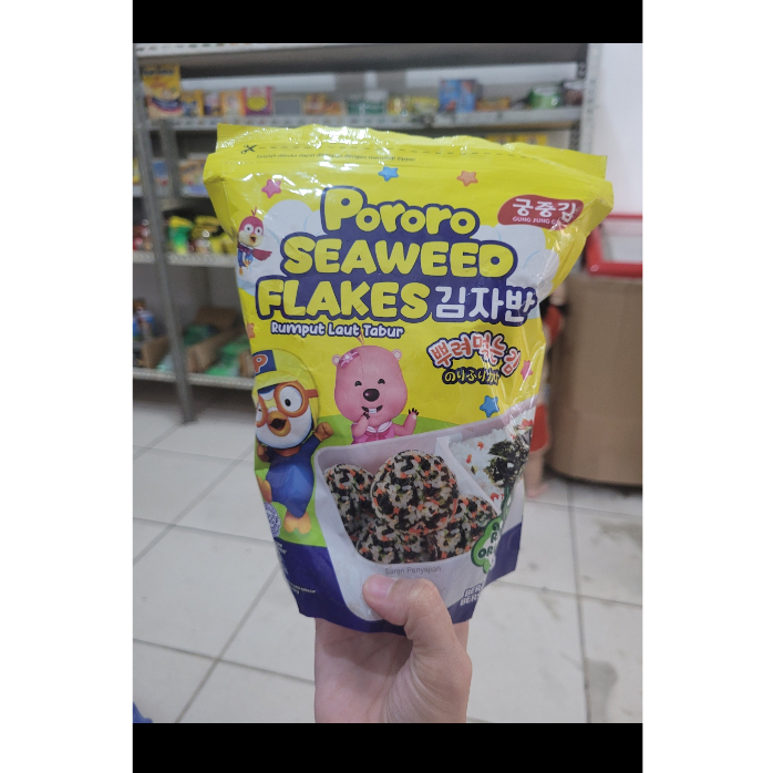 Pororo seaweed flakes nori tabur