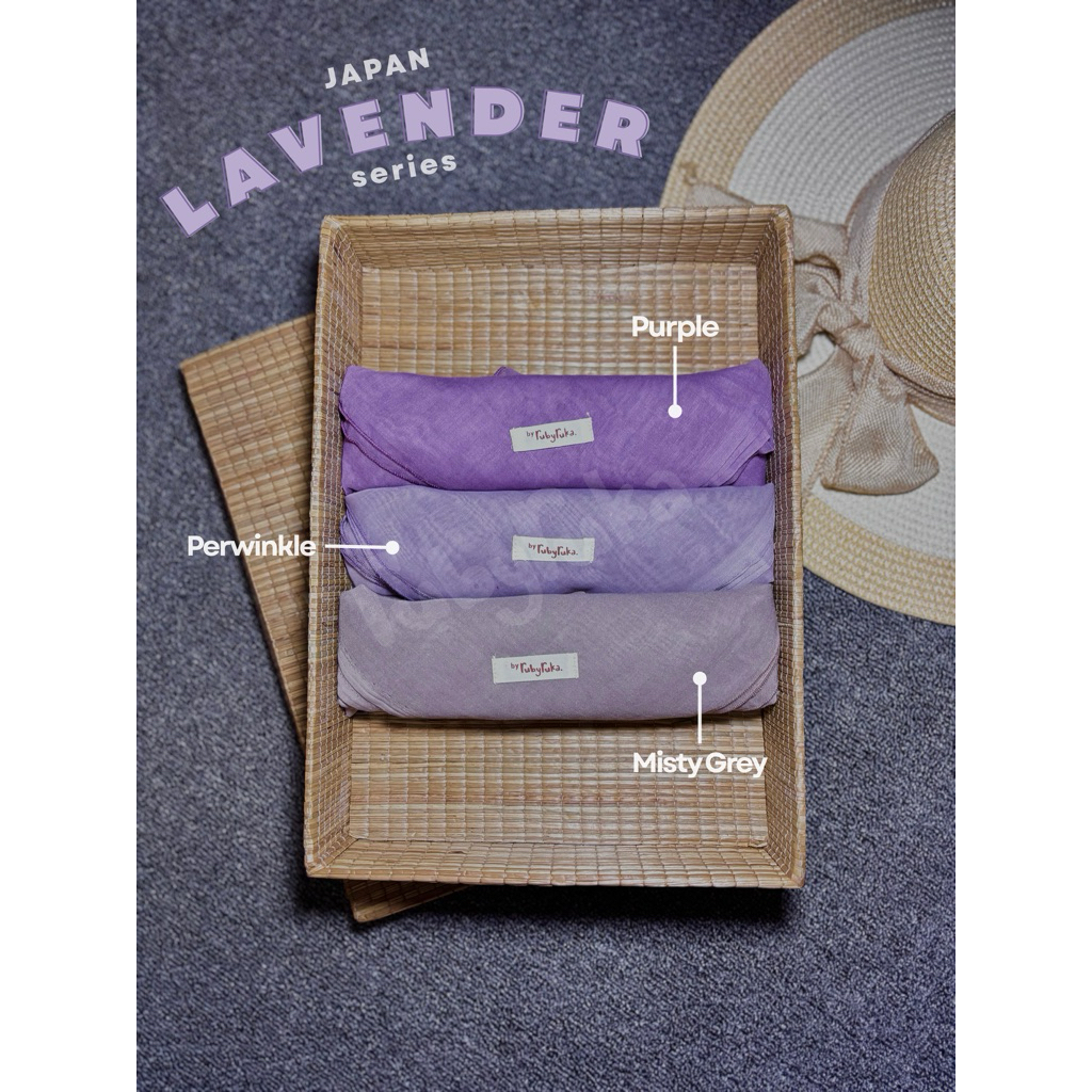 [byrubyruka] HIJAB PARIS JAPAN PREMIUM - Lavender