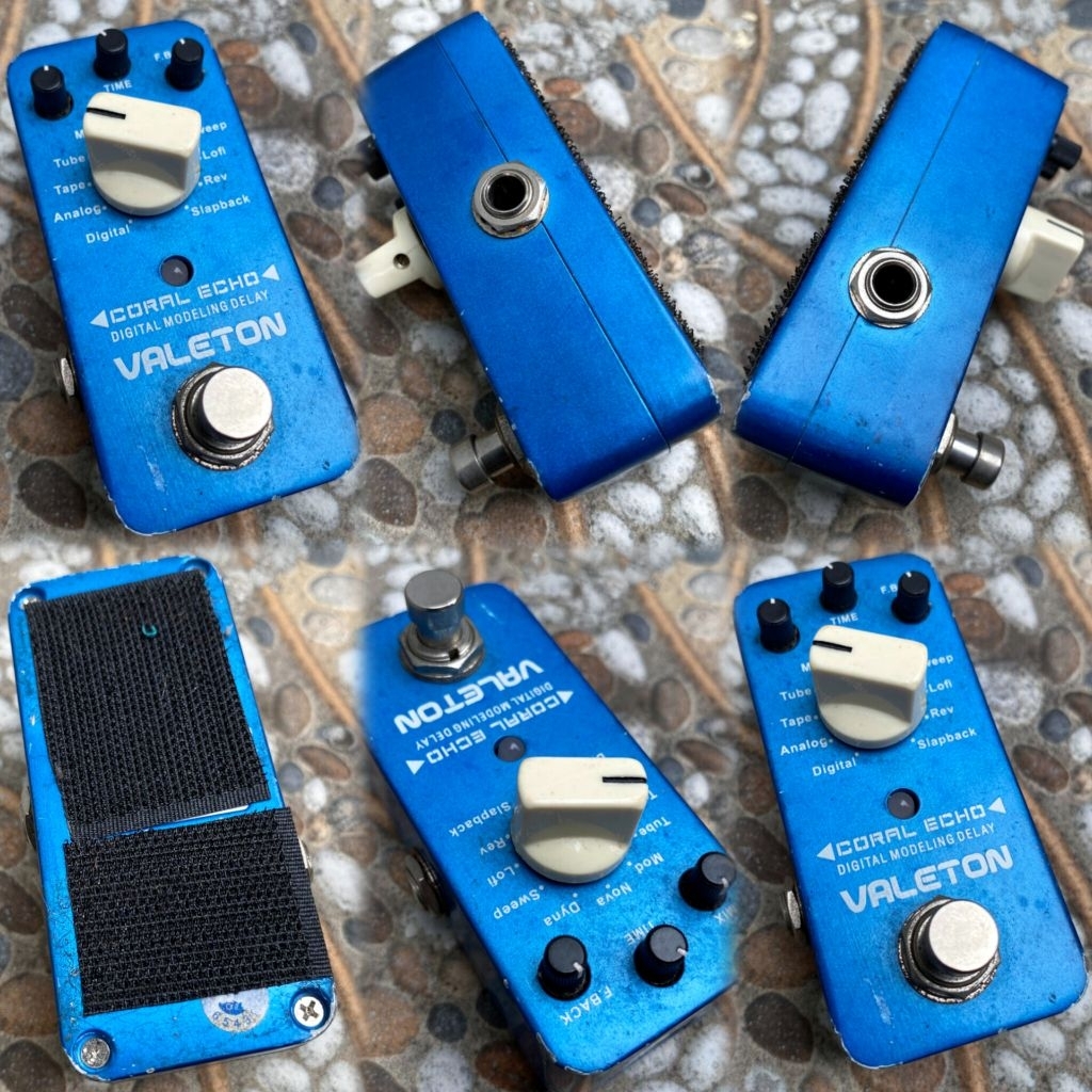EFEK GITAR VALETON CORAL ECHO - DIGITAL MODELING DELAY