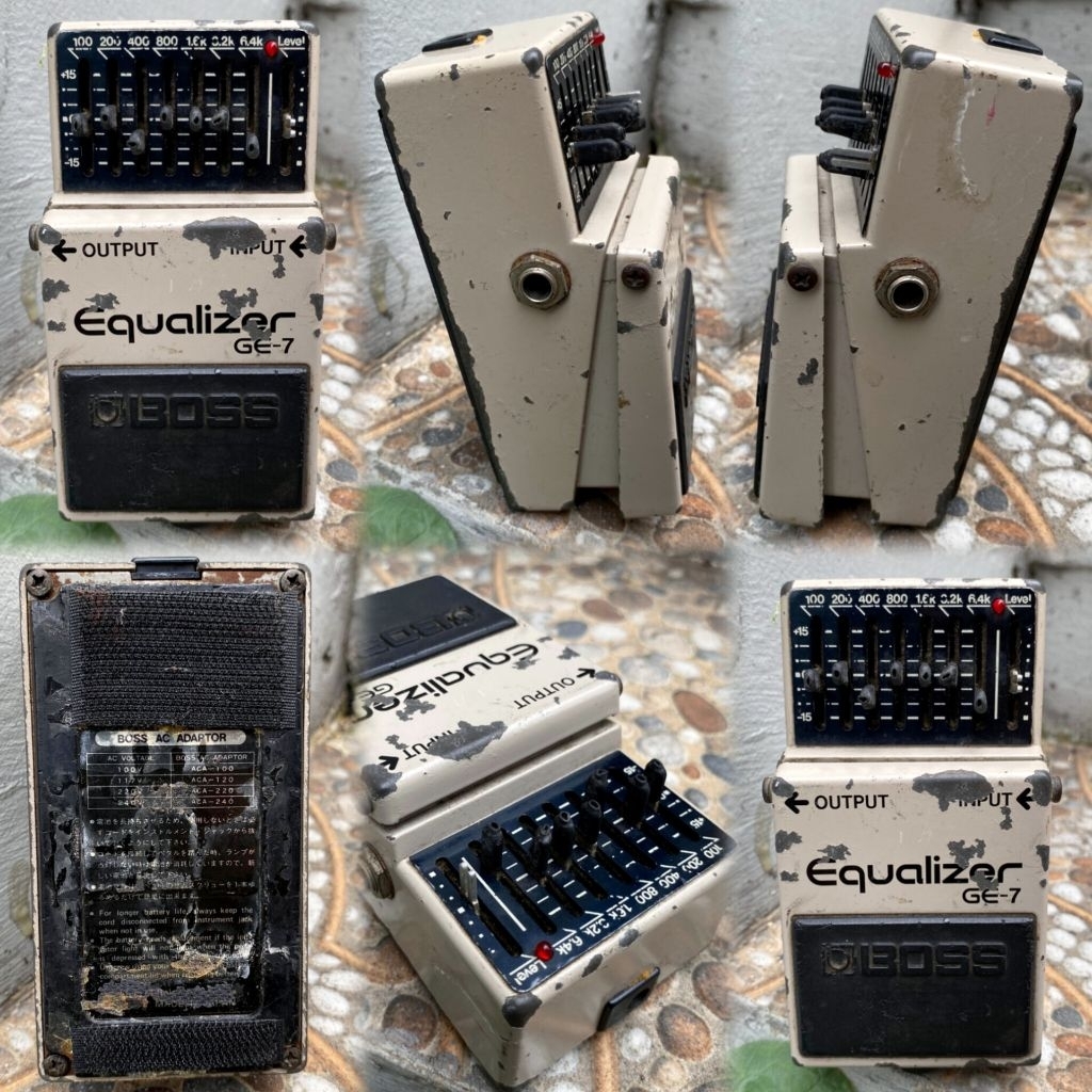 EFEK GITAR BOSS GE-7 EQUALIZER - BEKAS