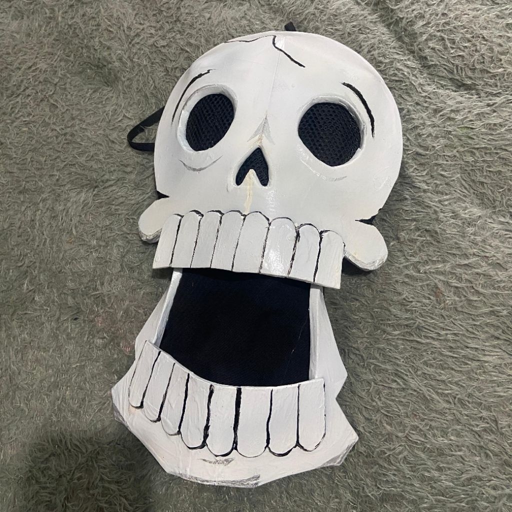 Topeng Brook one piece, Cosplay