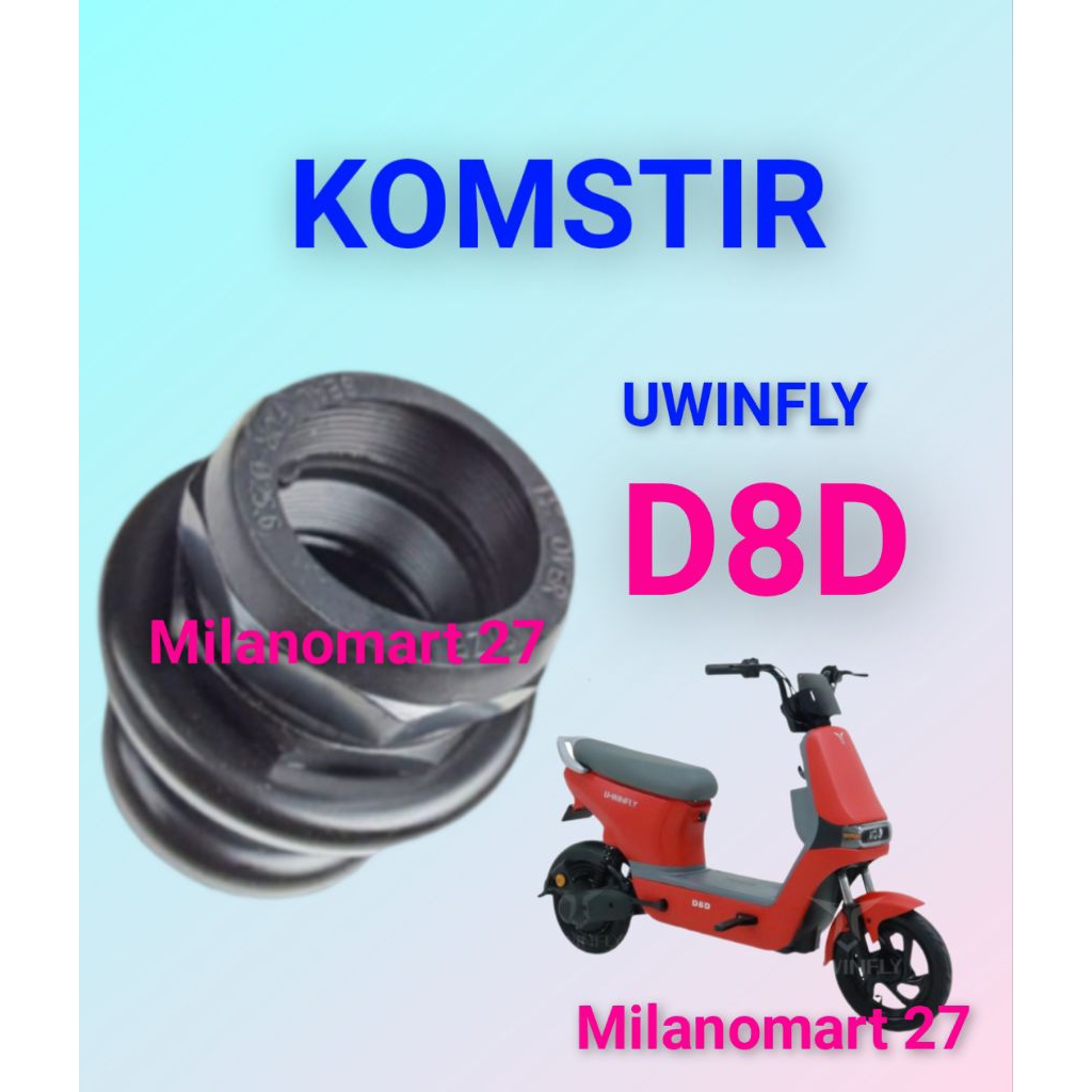 komstir uwinfly D8D kones headset komfork sepeda listrik uwinfly d8d