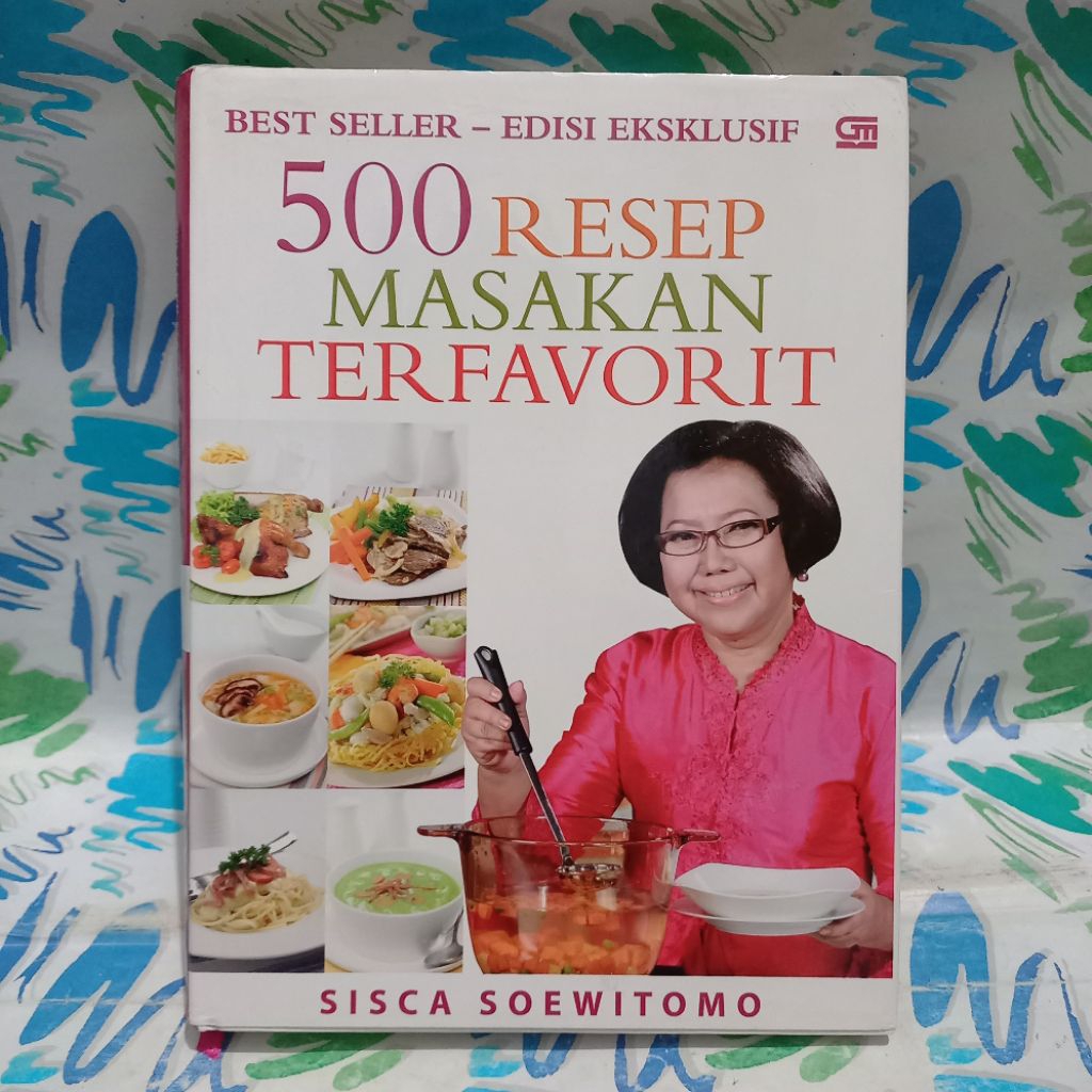 Buku 500 Resep Masakan Terfavorit Edisi Eksklusif cek foto dan deskripsi