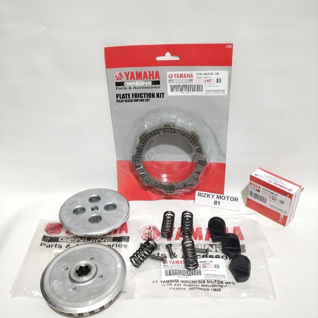 RUMAH KOPLING+KAMPAS KOPLING+PER+KARET(1FD)