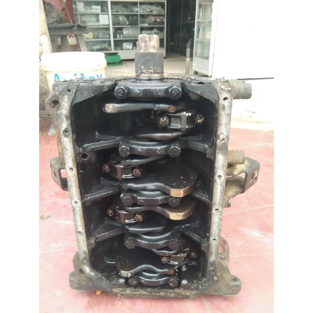 Blok mesin L300 Bensin 4G32 copotan mulus