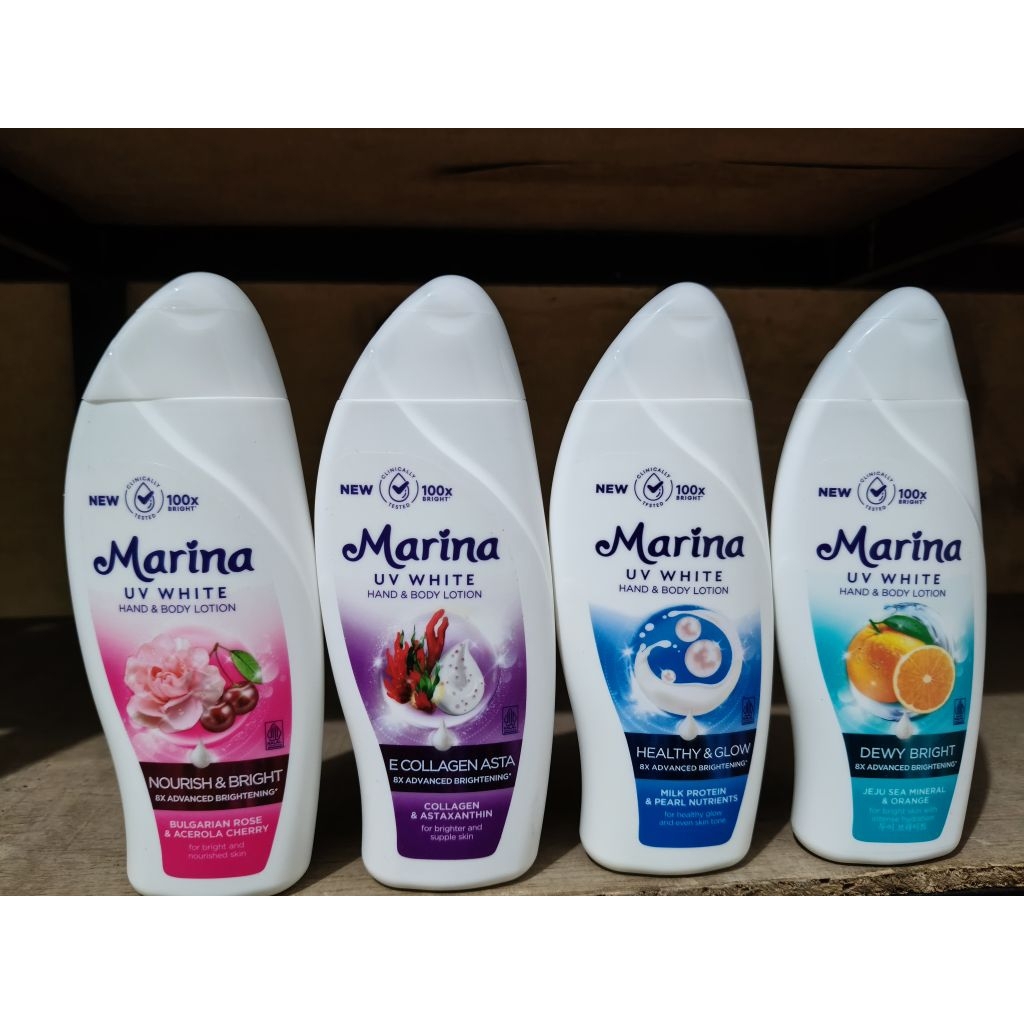 Marina uv white 185ml