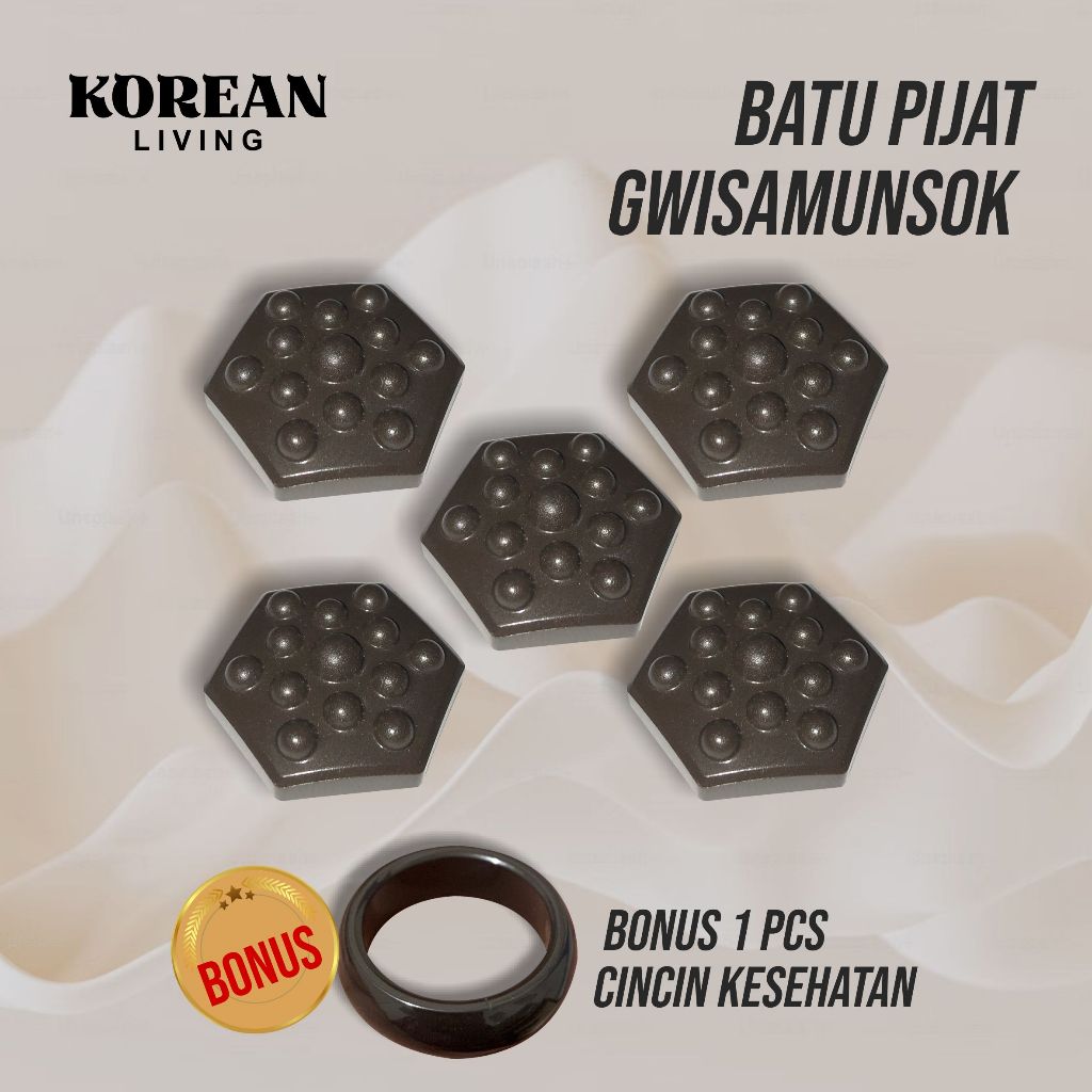 BATU PIJAT GWISAMUNSOK | Terapi Multifungsi (100% Original Korea)