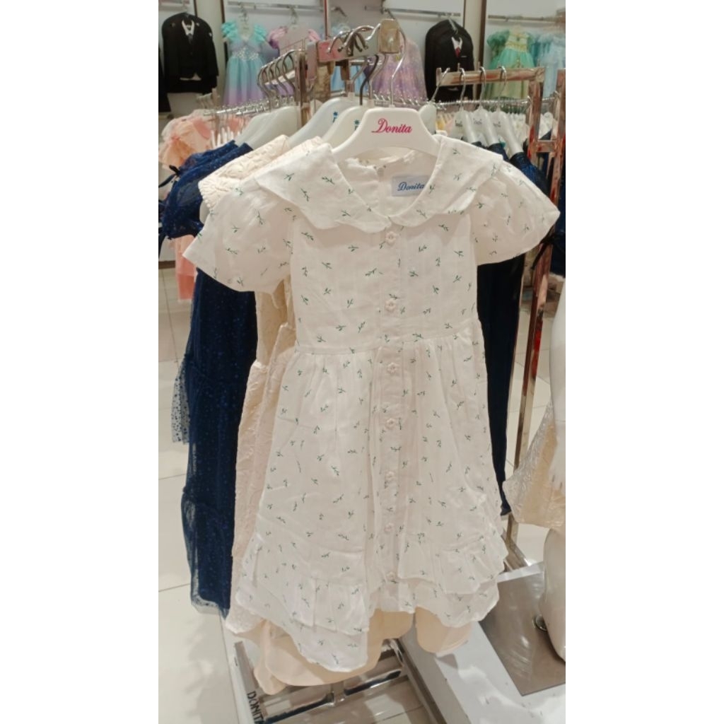 Dress anak perempuan Donita/new