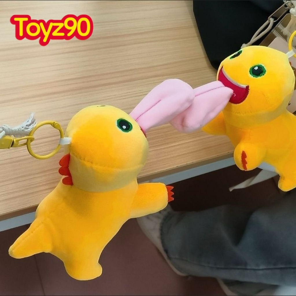 Toyz90 Gantungan Kunci Boneka Nailong Dino Kuning ORIGINAL Quality / Keychain Boneka Nailong Gantung