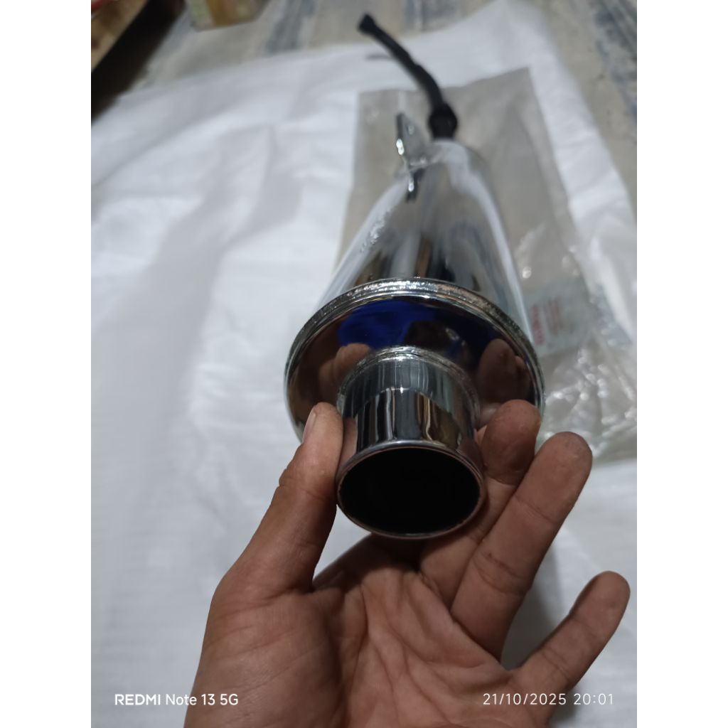knalpot muffler honda revo100 revo lama revo lancip original ahm [ 18300-KVR-601