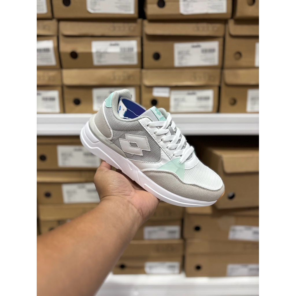 SEPATU WANITA LOTTO ELORA GREY LOTLS250307G ORIGINAL BNIB SHOES