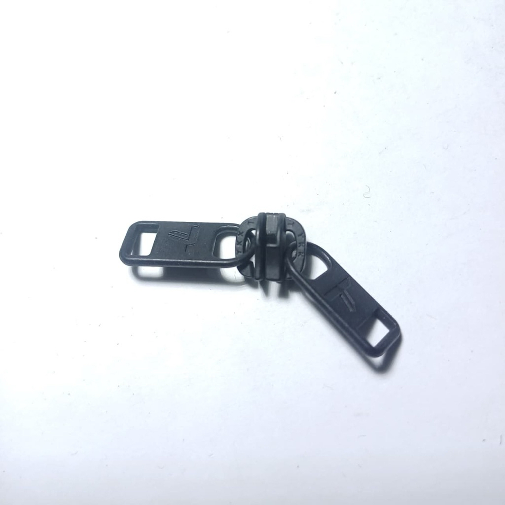 Kepala Resleting YKK No.3 Columbia Titanium(bolak balik)