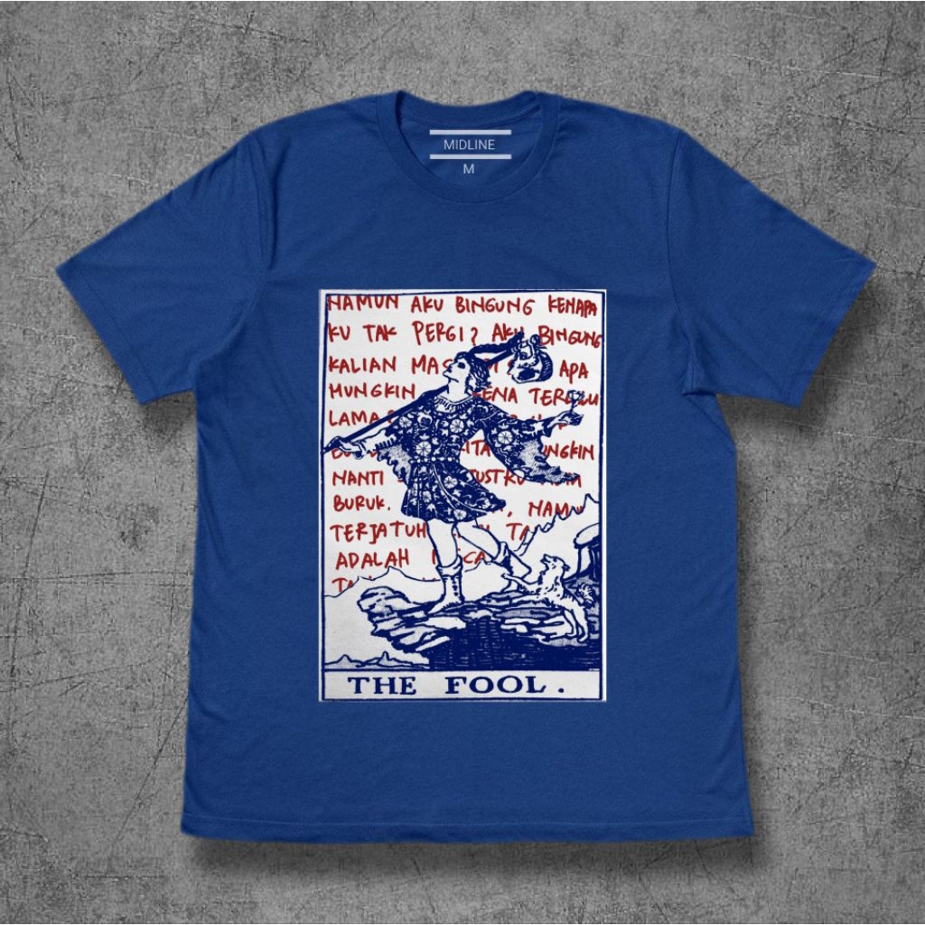 Tshirt Feast Tarot namun aku bingung premium cotton