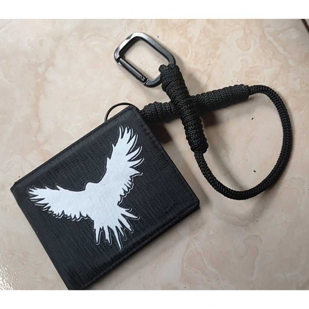 tali dompet. tali dompet simpel,tali dompet hitam.pengaman dompet.tali dompet anti copet.pengait dom