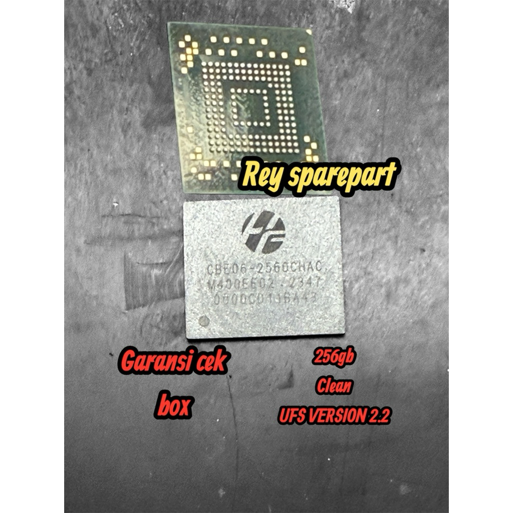 Ic UFS bga153 Ufs version 2.2 clean 256gb rpmb Garansi cek box bosku