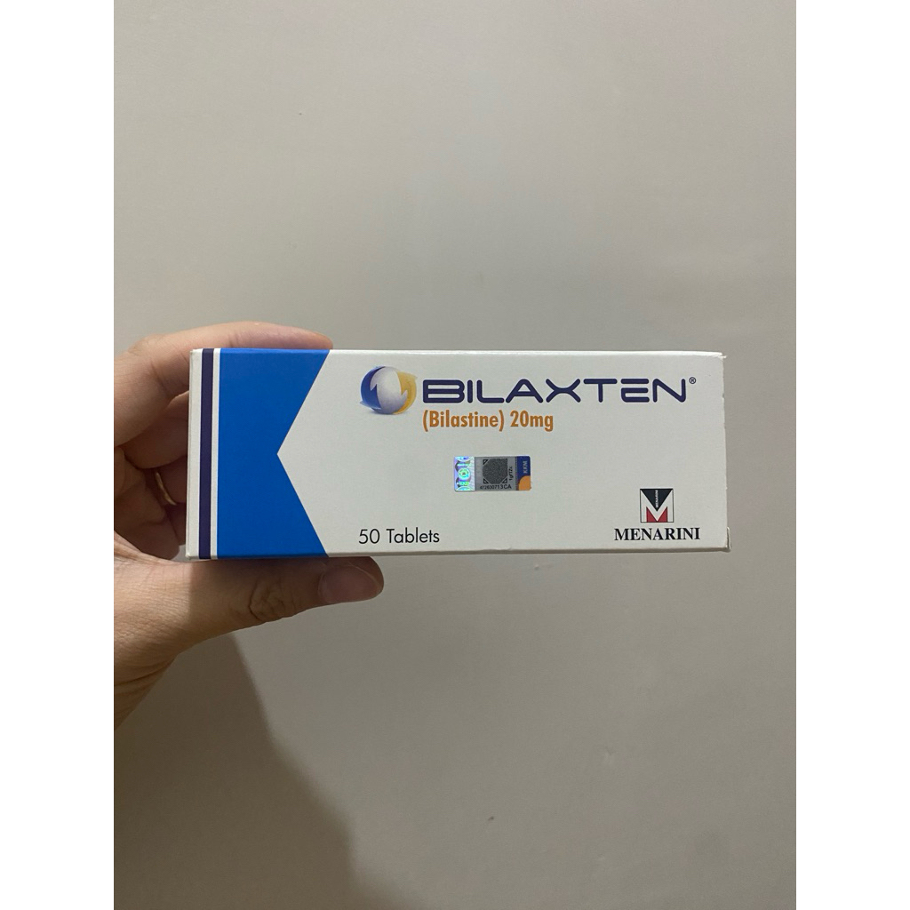 BILAXTEN (BILASTINE) 20MG PER STRIP ISI 10 TABLET ORIGINAL MALAYSIA OBAT ALERGI MALAYSIA
