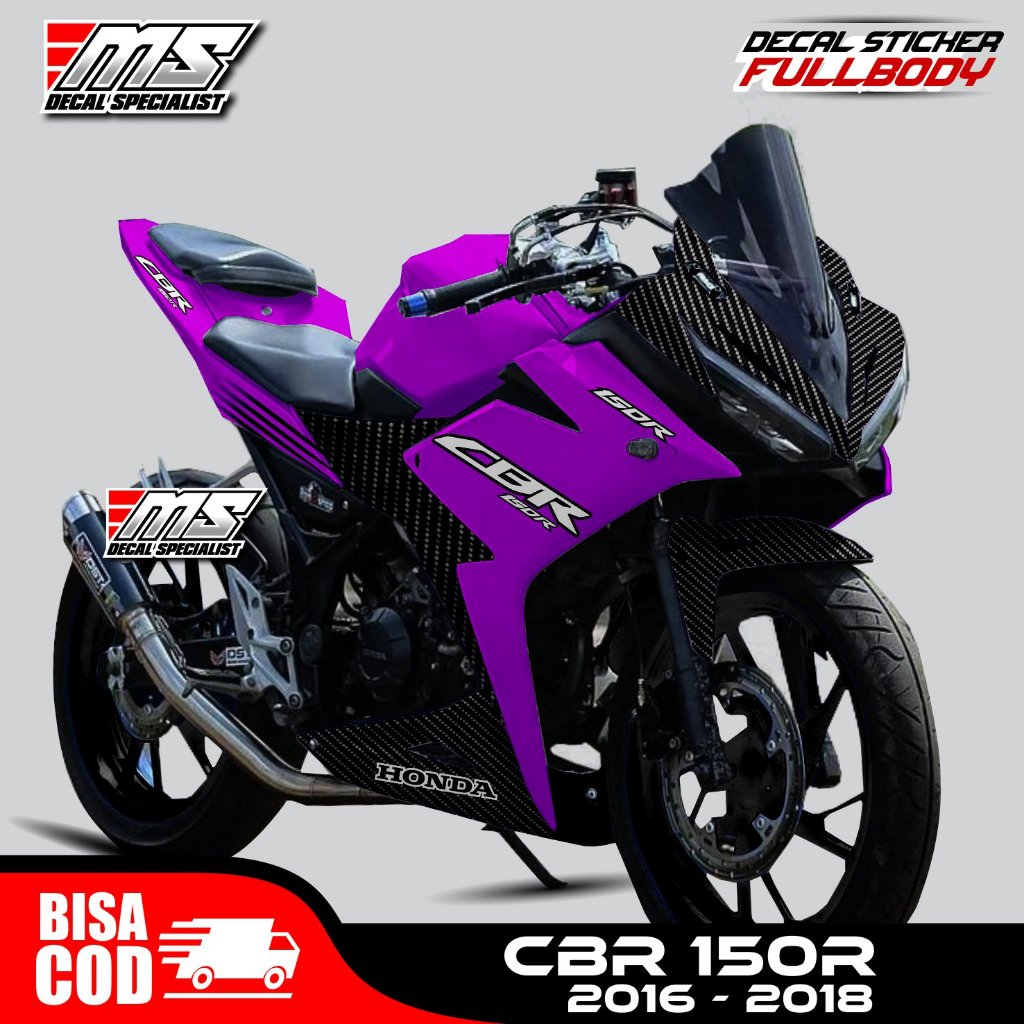 Decal sticker Full Body Honda Cbr 150R 2016-2018