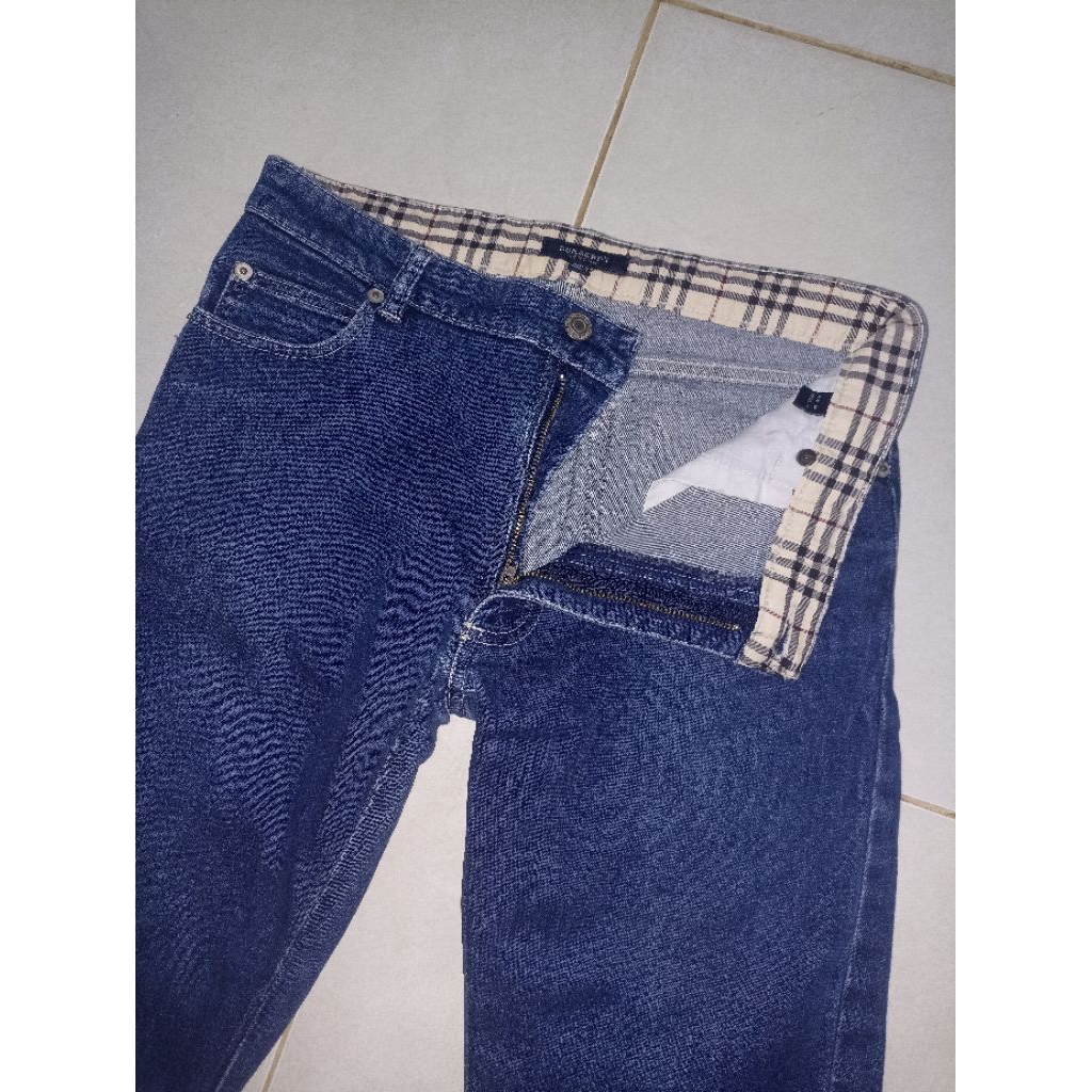 Authentic Burberry Nova Check Denim