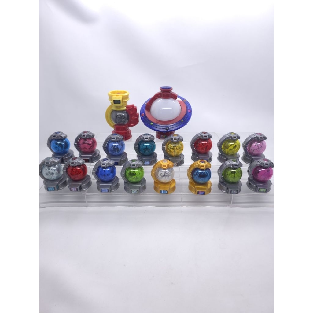 dx kyuranger saiko kyutama & sun moon power hikari kyutama for seiza blaster