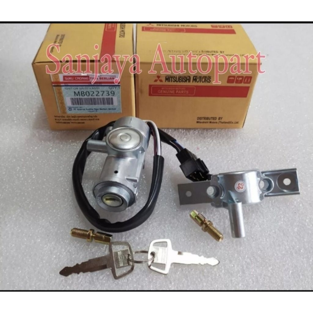 KUNCI KONTAK ASSY SWITCH IGNITION STARTER MITSUBISHI L300 L038 L039 BENSIN DIESEL