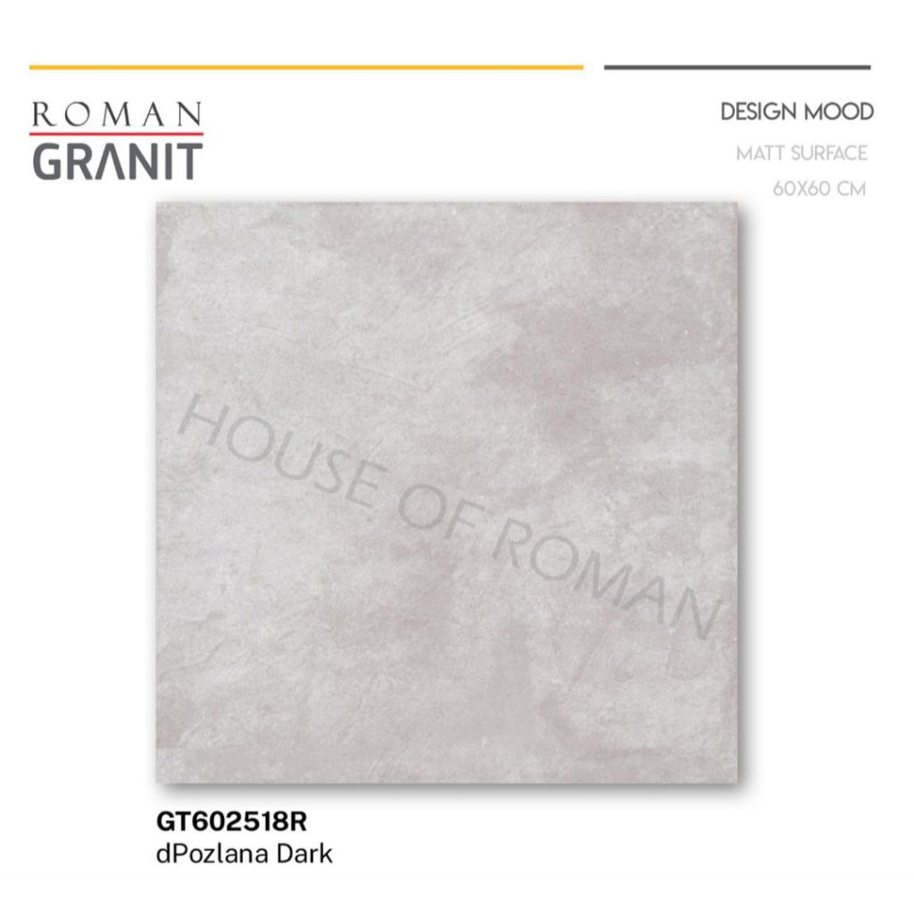 Roman Granit GT602518R dPozlana Dark 60x60 Kw2