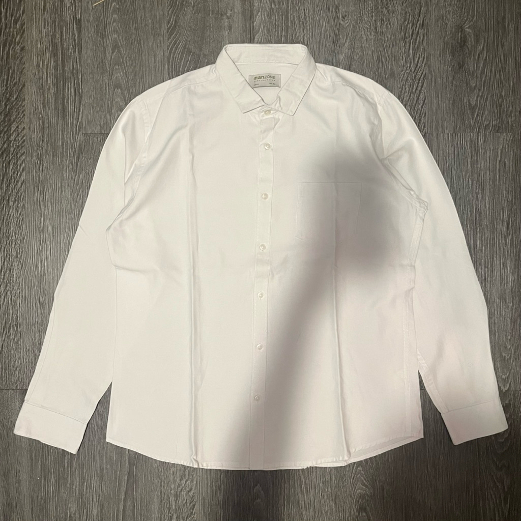 Kemeja Putih Manzone Slim Fit