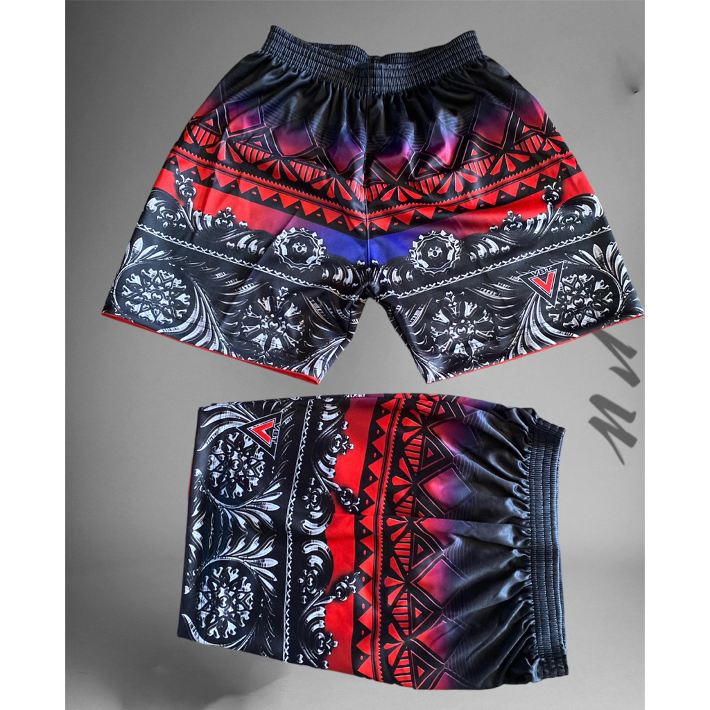 celana volly proliga full printing, kolor olahraga