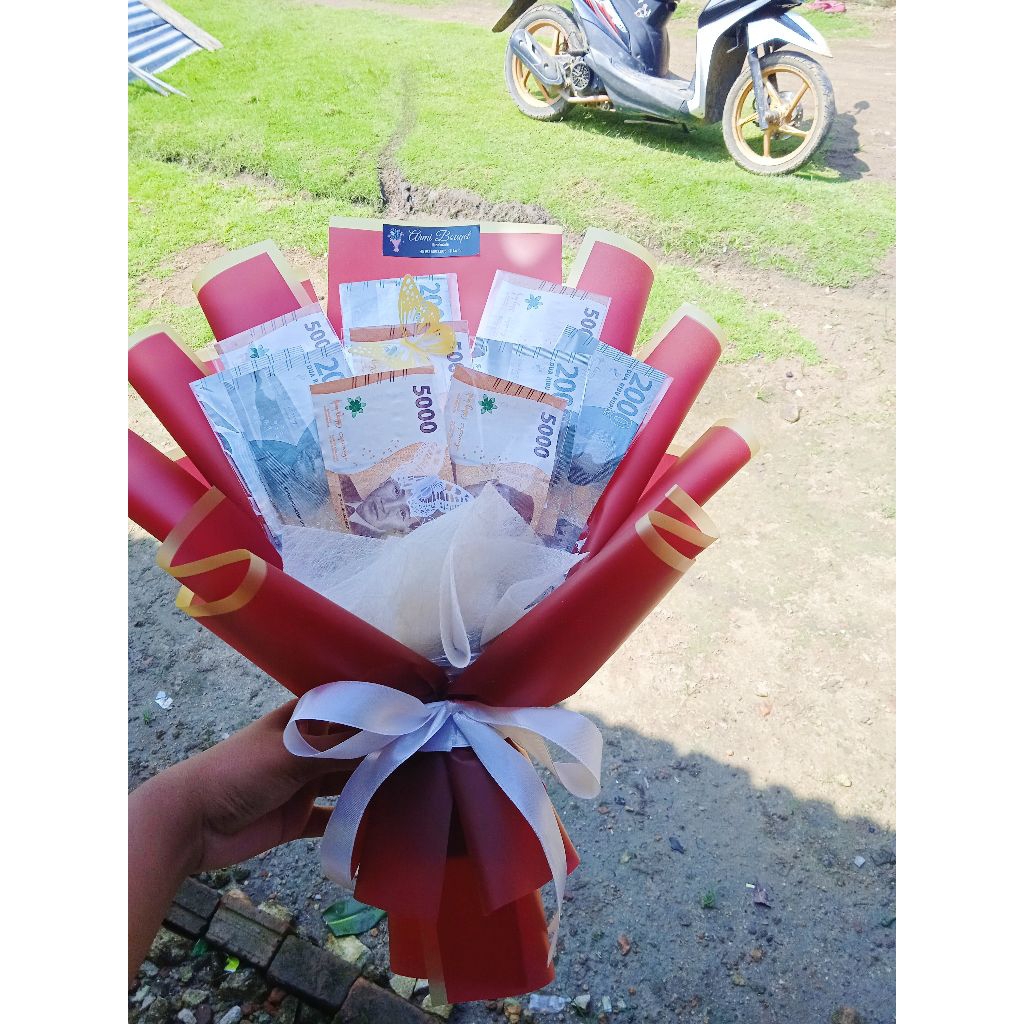 buket uang kosongan ,buket uang buket bunga