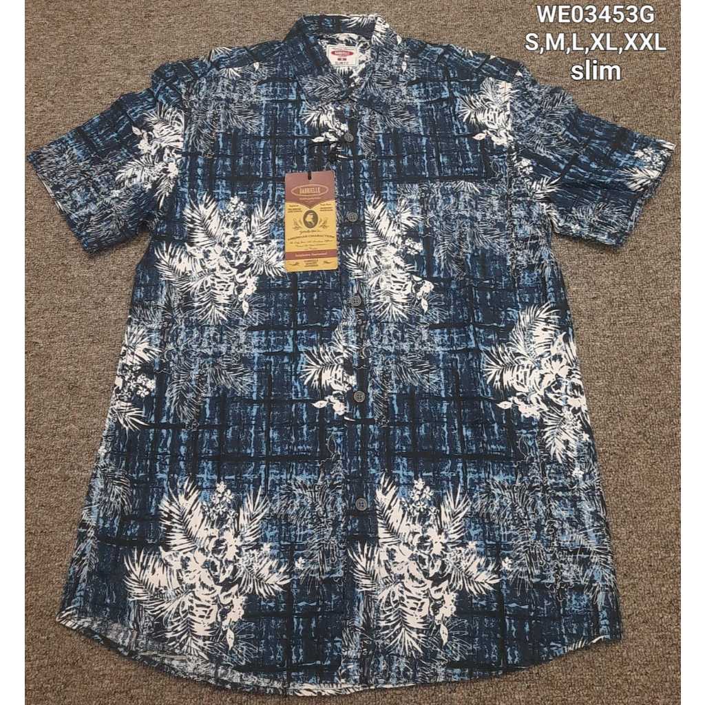 KEMEJA PENDEK PRINTING GABRIELLE