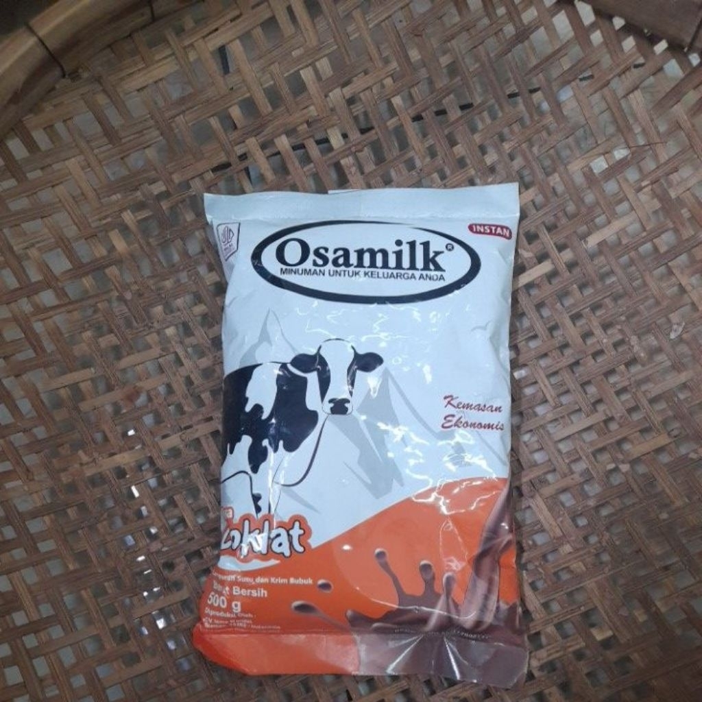 Osamilk cokelat 500gr susu bubuk sapi osamilk