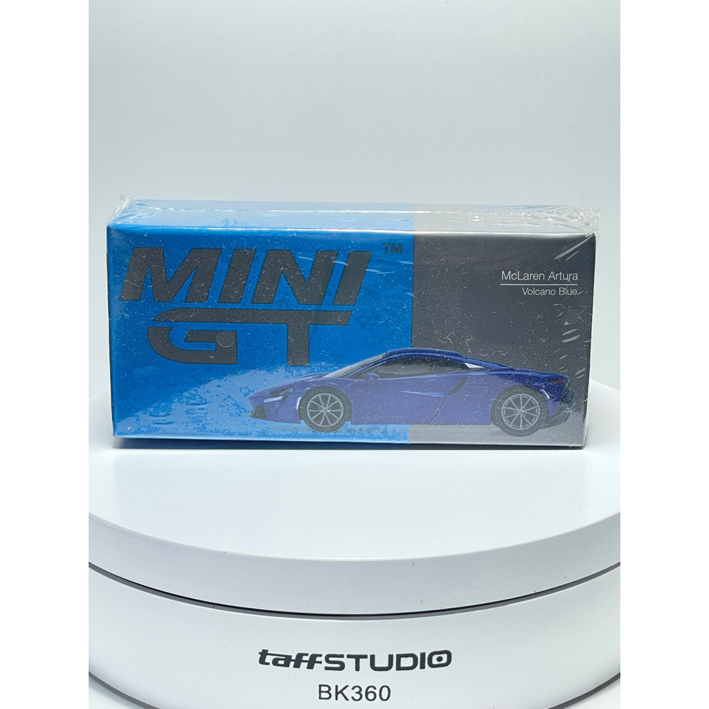 Mini GT 430 McLaren Artura Volcano Blue