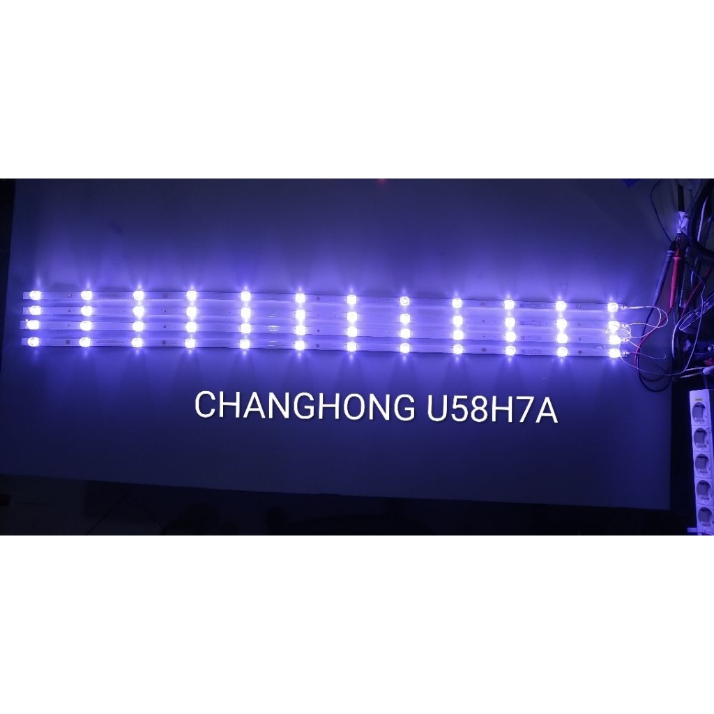 Lampu tv changhong u58h7a backlight tv changhong u58h7a