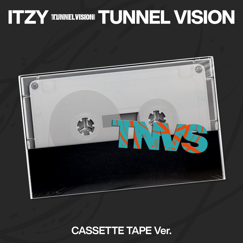 [BOOKED] ITZY Album - TUNNEL VISION (Cassette Tape Ver.)