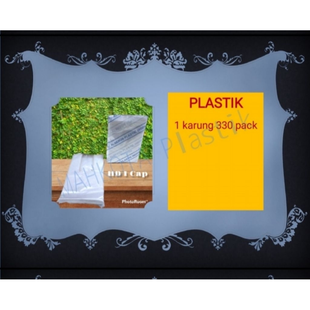 Kantong Kresek HD Gelas Plastik 1Cup/Kresek HD Cup