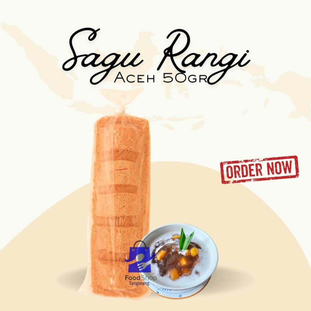 Tepung Sagu / Sagu Rangi Aceh / Sagu Ambon / Halal