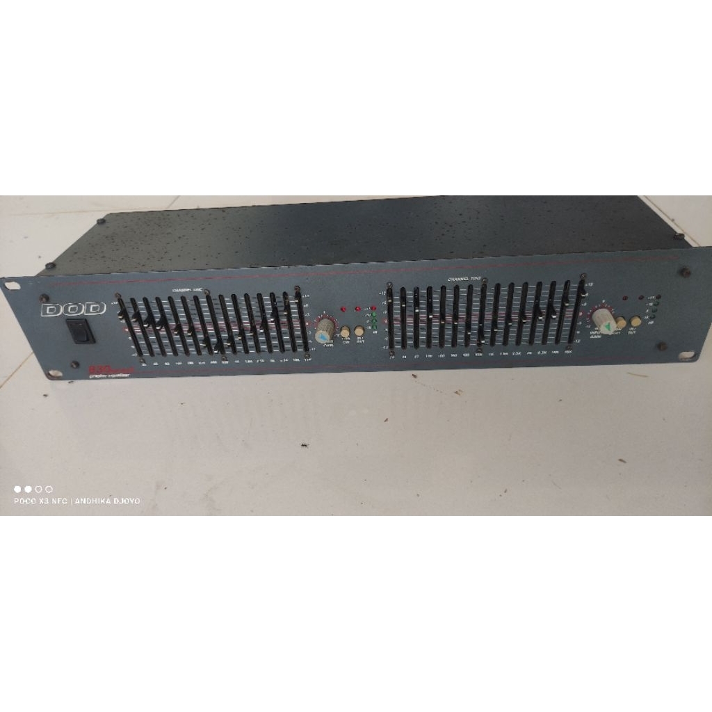 equalizer dod original usa